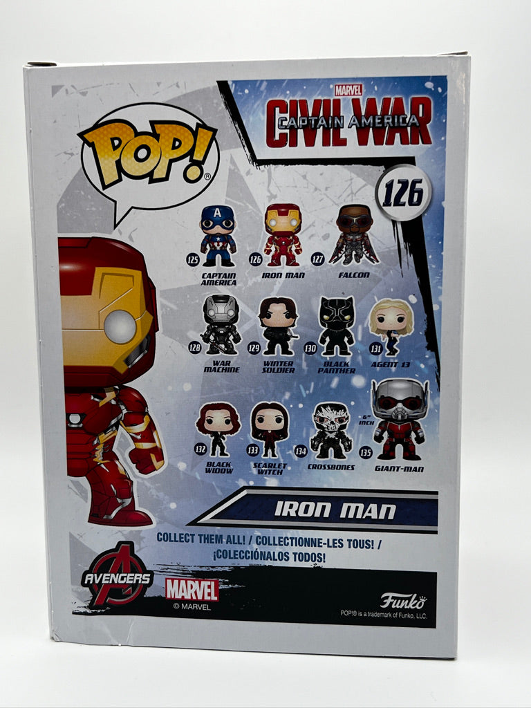 Funko Pop! Iron Man Civil War (#126)
