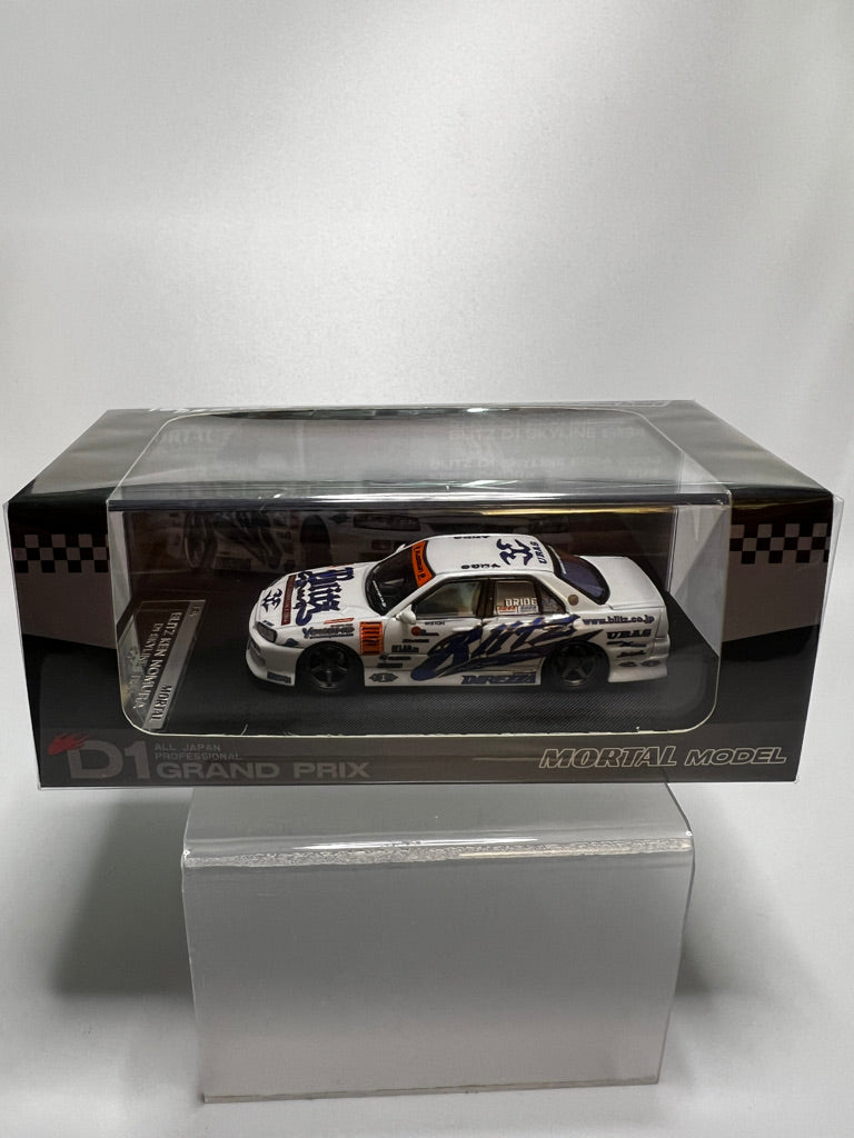 Mortal Model Nissan Skyline ER34 Four Door D1GP Livery Blitz-ER34 2004