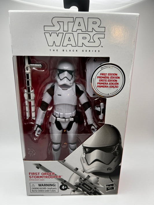 Star Wars- The Black Series First Edition: First Order Stormtrooper (97)