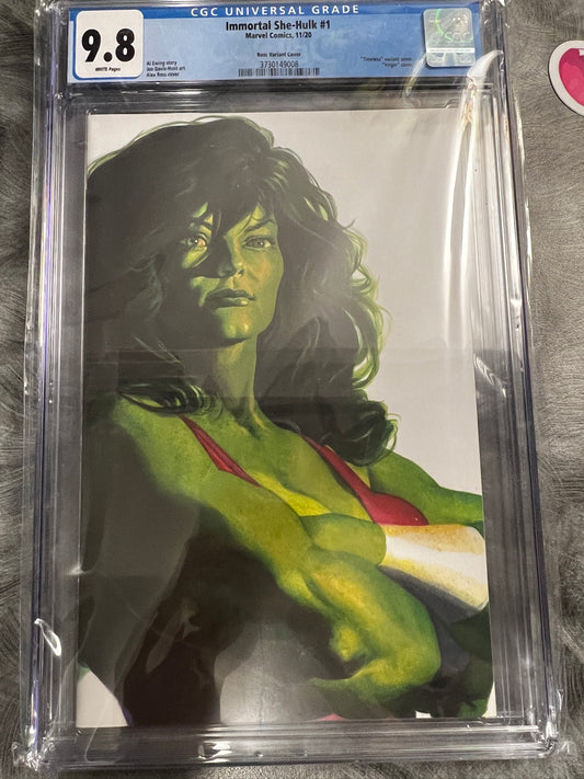 Immortal She-Hulk #1 - 9.8 CGC Universal Grade (Timeless variant cover)