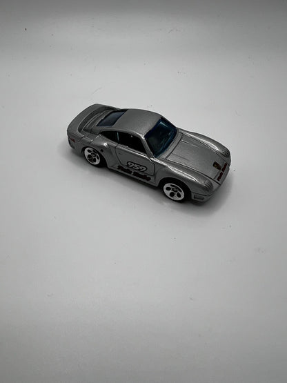 Hot Wheels 1999 Criss Cross Crash 5 pack Zamac - Porsche 959 Twin Turbo (excellent condition)