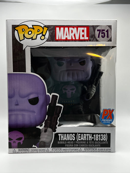 Funko Pop! Marvel-Thanos (Earth-18138) PX Previews Exclusive