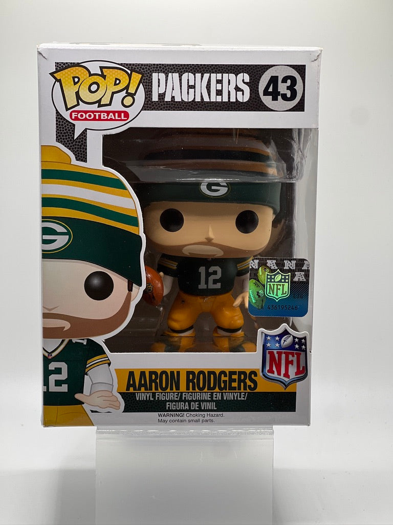 Funko Pop! Football - Packers - Aaron Rodgers (Green/yellow)