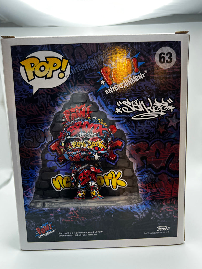 Funko Pop! Marvel-Stan Lee (Street Art) Game Stop Exclusif