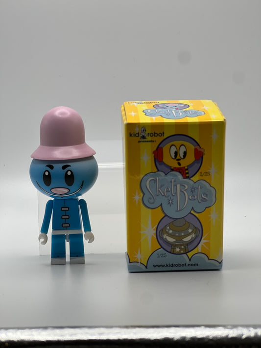 SketBots: Blue w/Pink hat (2/25)