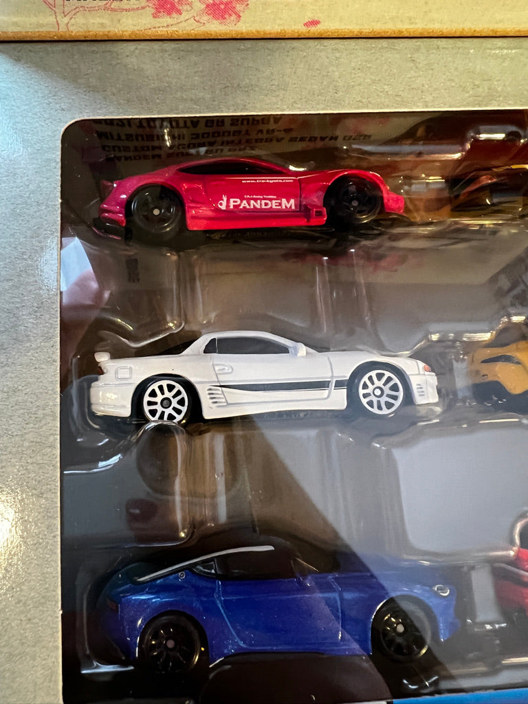 Hot Wheels Streets of Japan Car Culture (6 voitures multi-pack)