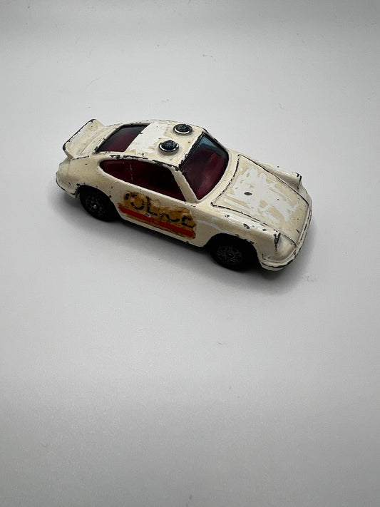 Corgi Jrs Porsche Carrera 6 Police Car (loose worn)