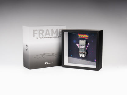 (PREORDER) Finclassically - Back to the Future - Frame w/Delorian (Silver-Flying Wheel version)