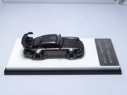 My Model Collect Porsche RWB 964 High Wing (Chrome Pearl Grey)