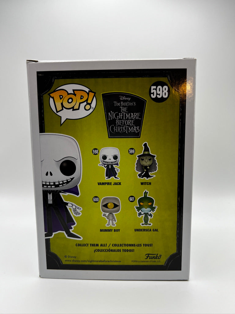 Funko Pop! Disney - Vampire Jack (Nightmare Before Christmas) Hot Topic Exclusive