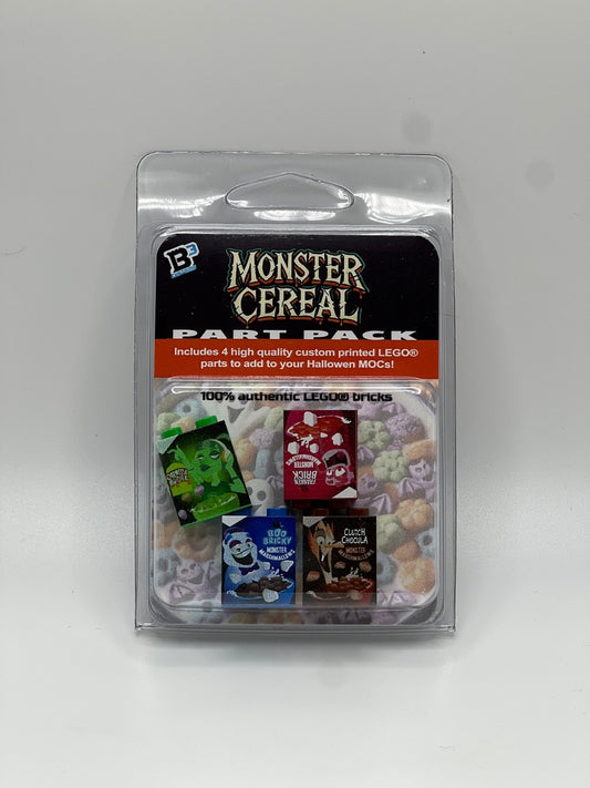 B3 Customs® - Collection de céréales Monster Edition Halloween (Lot de 3) - EXCLUSIF - Ensemble LEGO personnalisé
