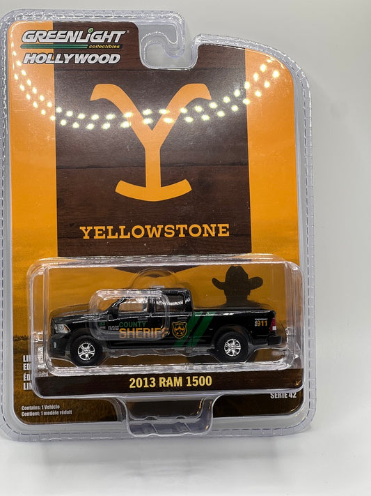 Greenlight Hollywood - Yellowstone - 2013 Ram 1500 (Sheriff)