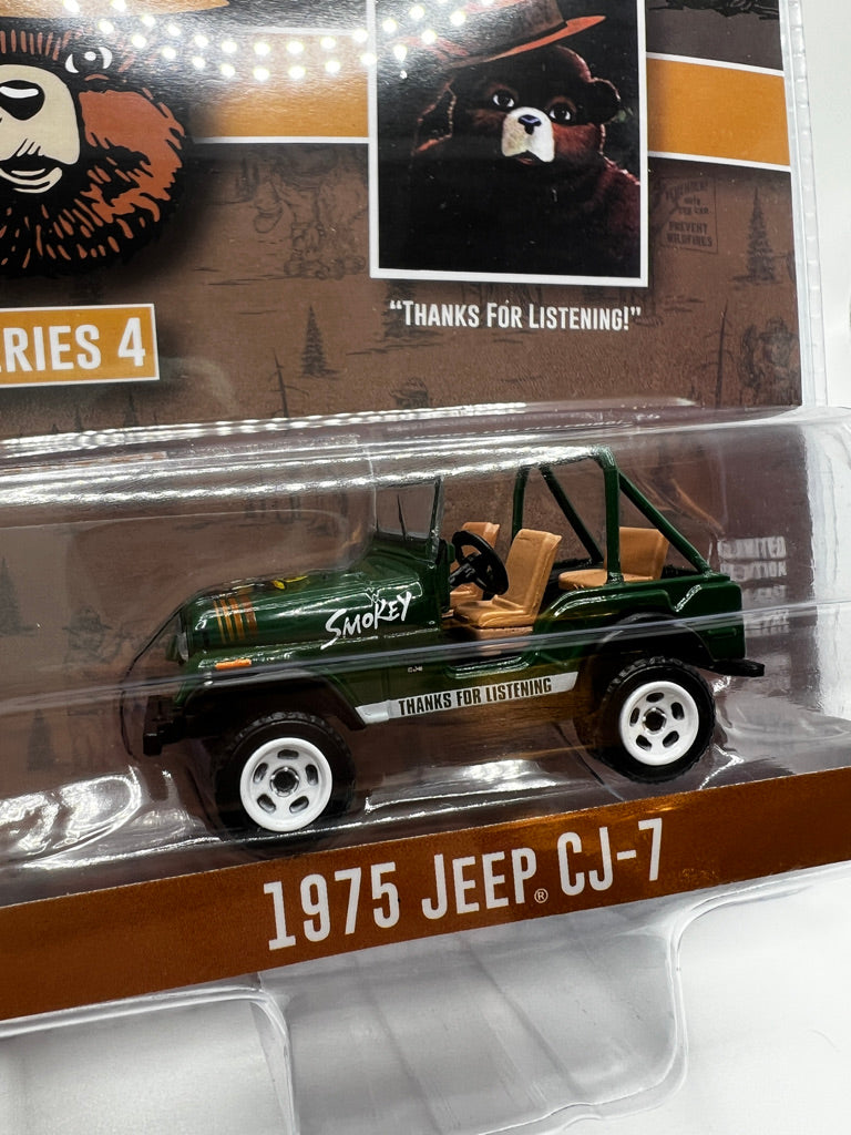 Greenlight Smokey Bear Series 4 - 1975 Jeep CJ-7