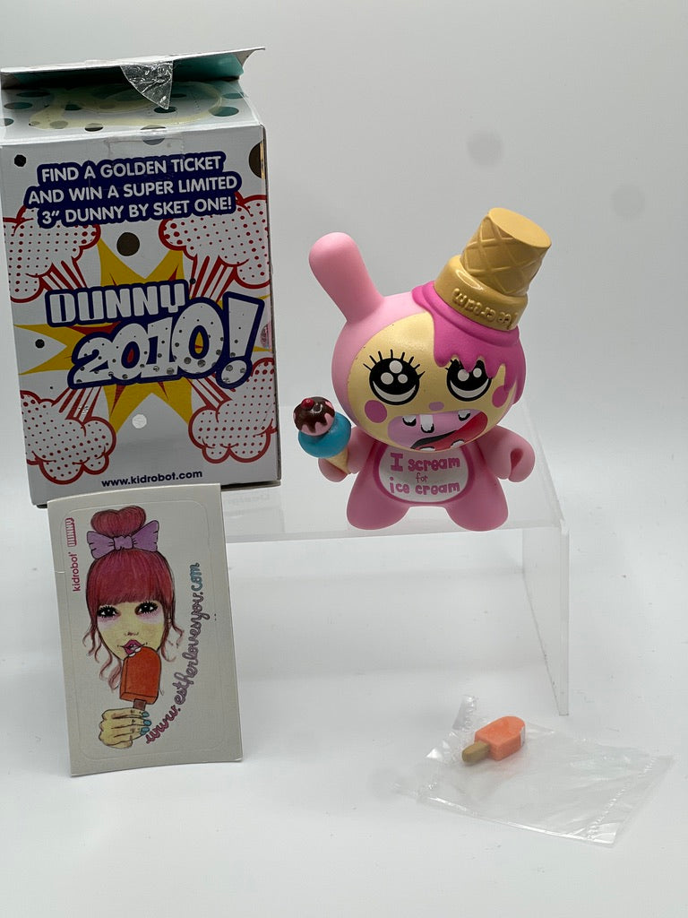 Kidrobot Dunny 2010! - I Scream for Ice Cream by Esther Kim (1/25)