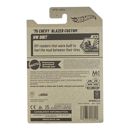 Hot Wheels '75 Chevy Blazer Custom - HW Dirt Series 5/10