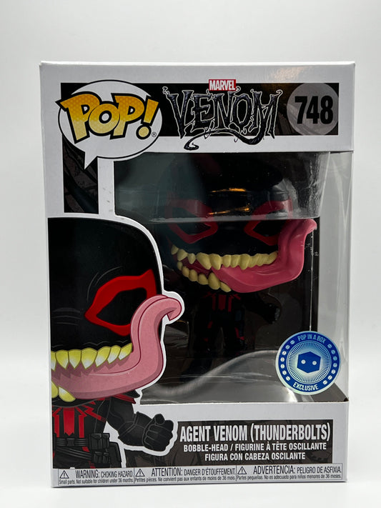 ¡Funko Pop! Marvel - Agente Venom (Thunderbolts) Pop in a Box Exclusivo
