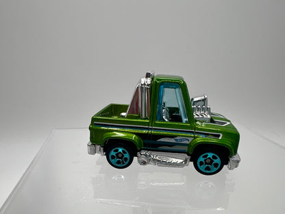 Hot Wheels Toon'd 83 Chevy Silverado (Green) UNSPUN