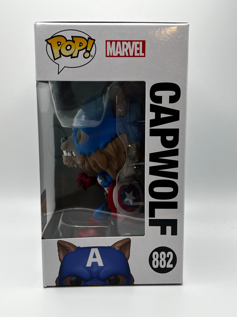 Funko Pop! Marvel - Capwolf (2021 Summer Convention Exclusive)
