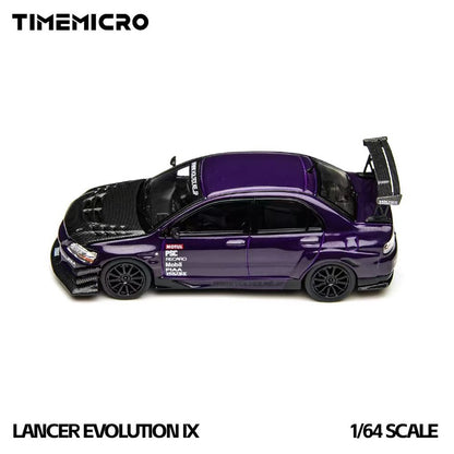 (PREORDER) Time Micro Mitsubishi Lancer EVO IX (Metallic Purple)