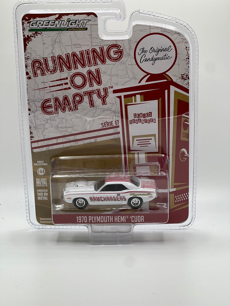 Greenlight Running on Empty Series - 1970 Plymouth Hemi Cuda (Ramchargers)