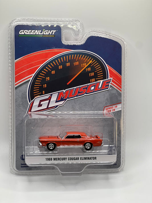 Greenlight GLMuscle - 1969 Mercury Cougar Eliminator (Orange)