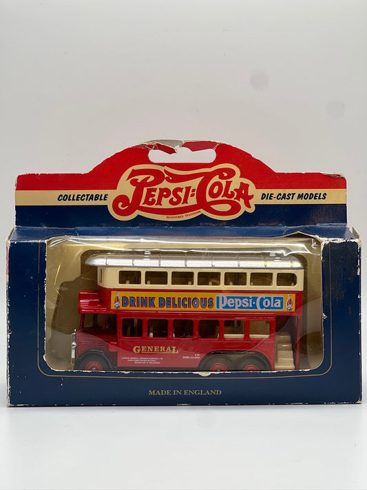 Lledo Pepsi-Cola 1931 AEC Renown Double Deck Bus (49009)
