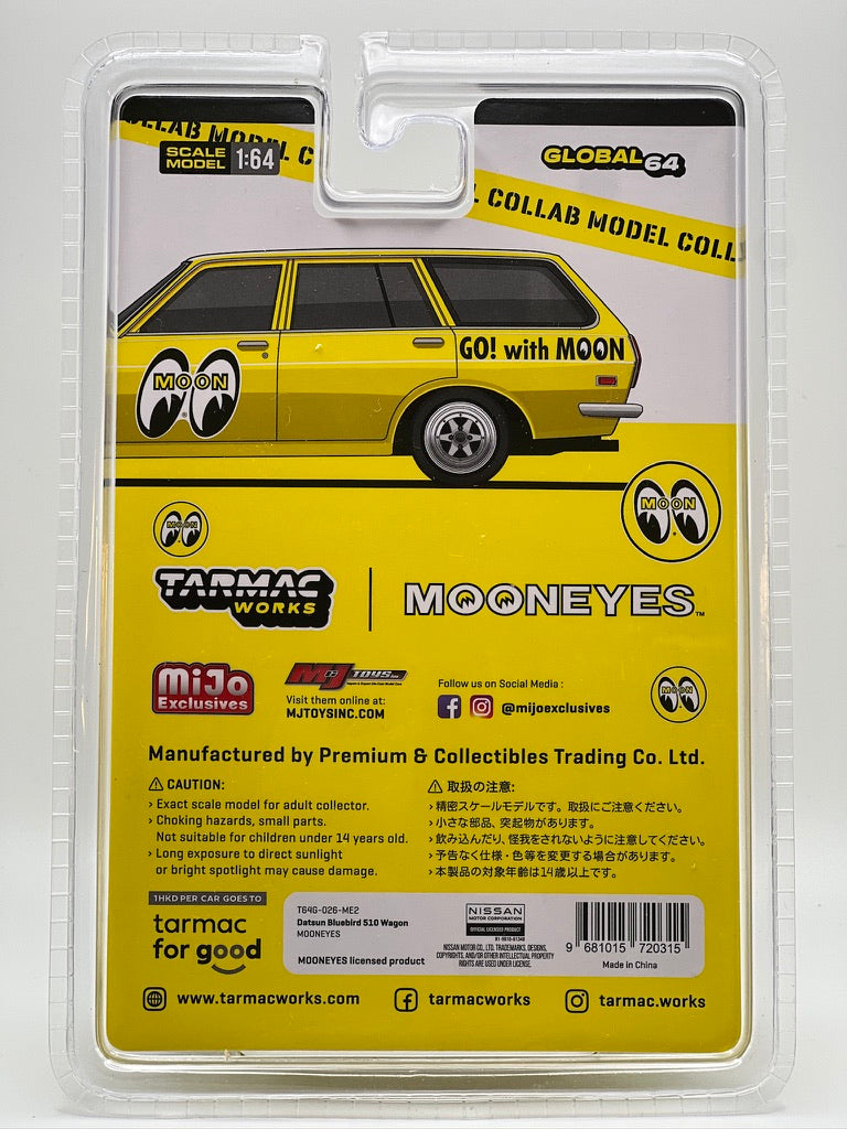 Tarmac Works Datsun Bluebird 510 Wagon Mooneyes "Special Limited Edition"