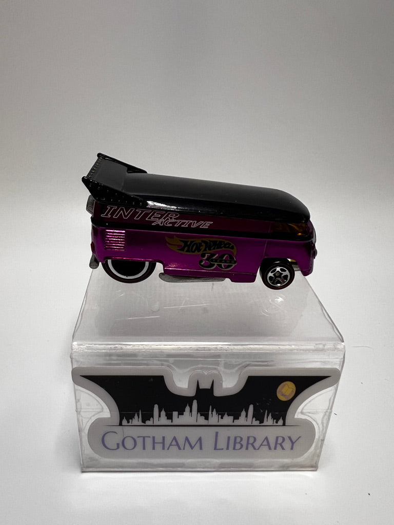 Hot Wheels 1998 30 Year Interactive 1998 VW Drag Bus (Purple) LOOSE