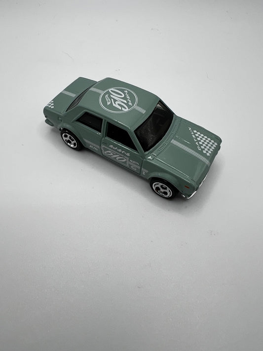 Hot Wheels J-Imports '71 Datsun Bluebird 510 (light green) UNSPUN