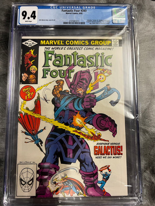 Fantastic Four #243 - 9.4 CGC Universal Grade