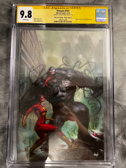 Venom #161 - 9.8 CGC Signature Series (Signed by Lucio Parrillo)