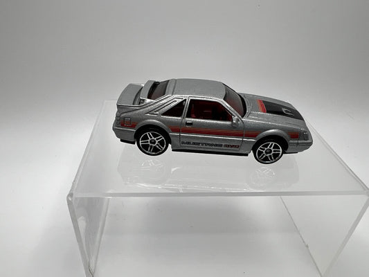 Hot Wheels The 80's - '84 Mustang SVO silver (UNSPUN)