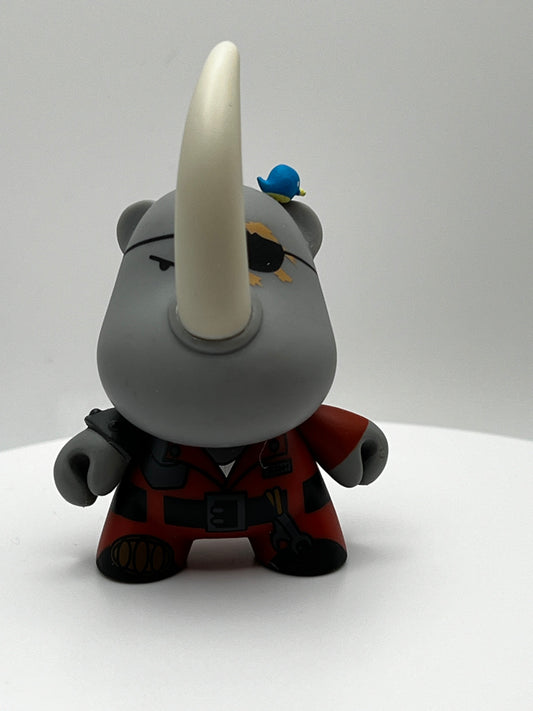 Kidrobot Post Apocalypse Dunny Series - Huck Gee-Shotgun Hicks blue 2/16