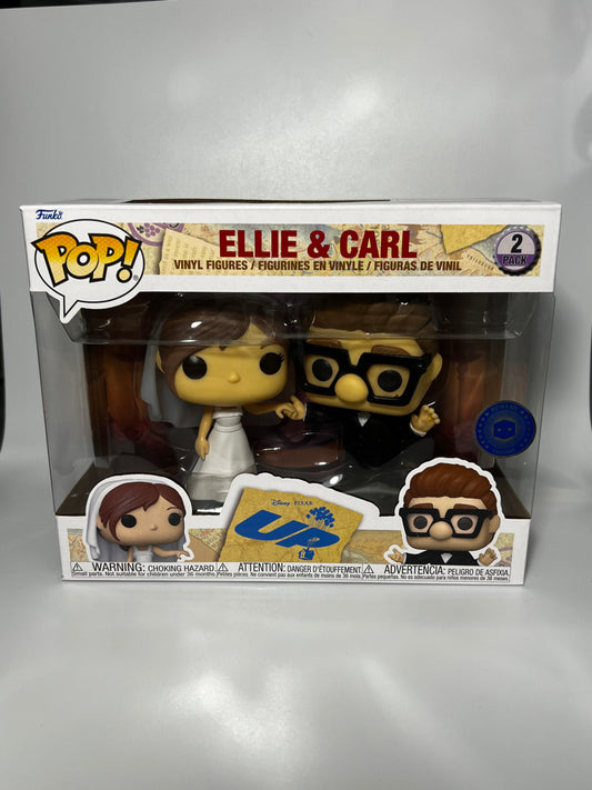 Funko Pop! Disney - Up! - Ellie & Carl Wedding (Pop in a Box Exclusive 2 pack)