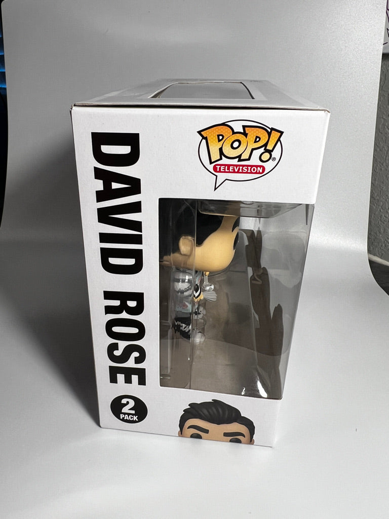 Funko Pop! TV - Schitt's Creek - David Rose & Moira Rose "Fold in the Cheese" (Target Con 2021 Exclusive)