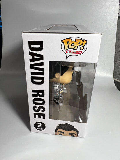 Funko Pop! TV - Schitt's Creek - David Rose & Moira Rose "Fold in the Cheese" (Target Con 2021 Exclusive)