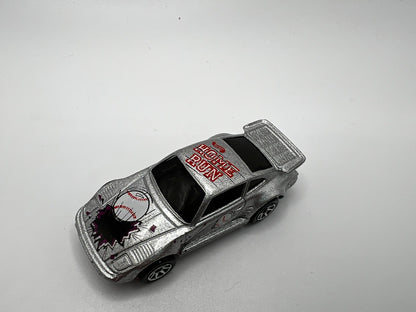 Hot Wheels 1989 Home Run Porsche 930 (silver) loose
