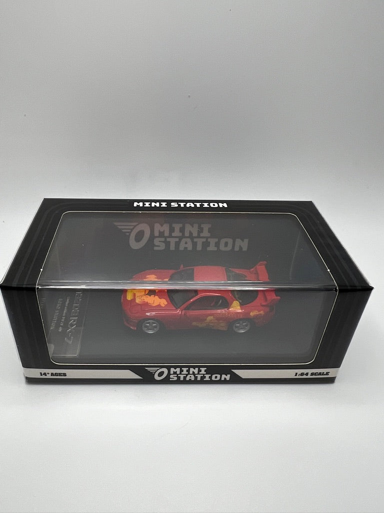 Mini Station RX-7 Fast & Furious (orange)