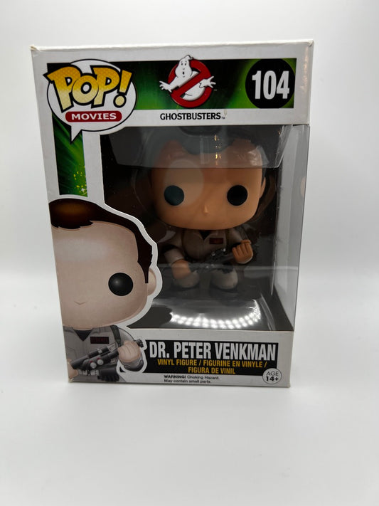 Funko Pop! Movies: Ghostbusters - Dr. Peter Venkman (104)