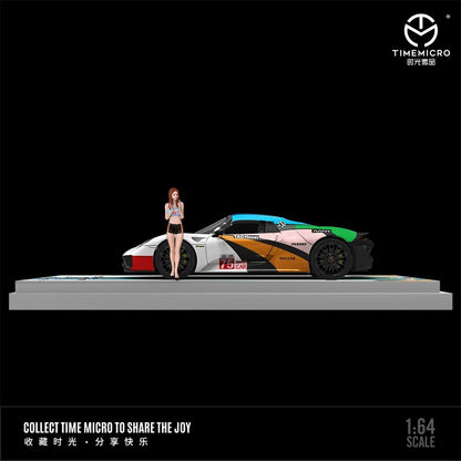 TimeMicro Porsche 918 Spyder (Multi-color w/figure)