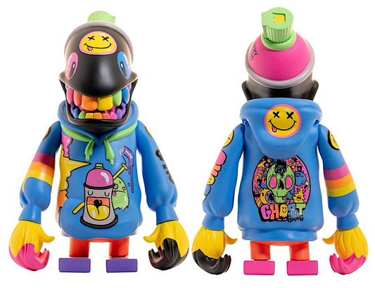 MAD Spraycan Mutant Ghost Gang by Nicky Davis x MAD x Martian Toys with VLTD!