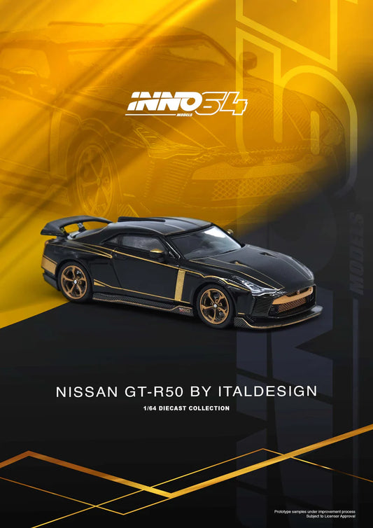 Inno64 - Nissan GT-R50 by ITALDESIGN (Black)