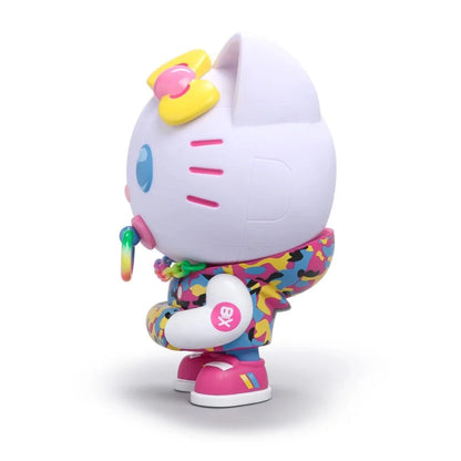 Kidrobot Hello Kitty Quiccs 80's Retro Neon Camo (8" Figure)