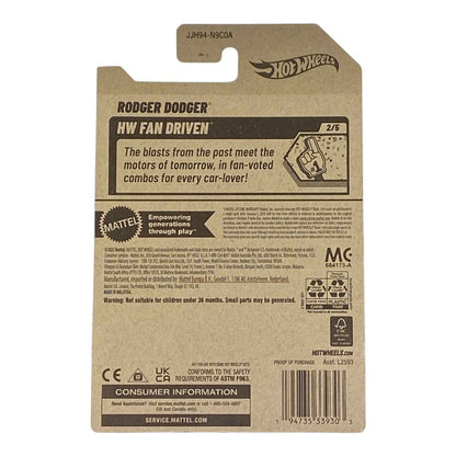 Hot Wheels Rodger Dodger - HW Fan Driver Series 2/5