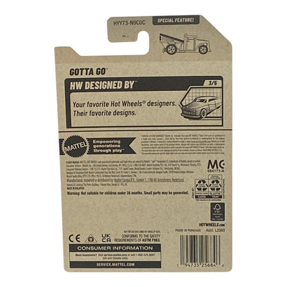 Hot Wheels Gotta Go - Designed By Series 3/5