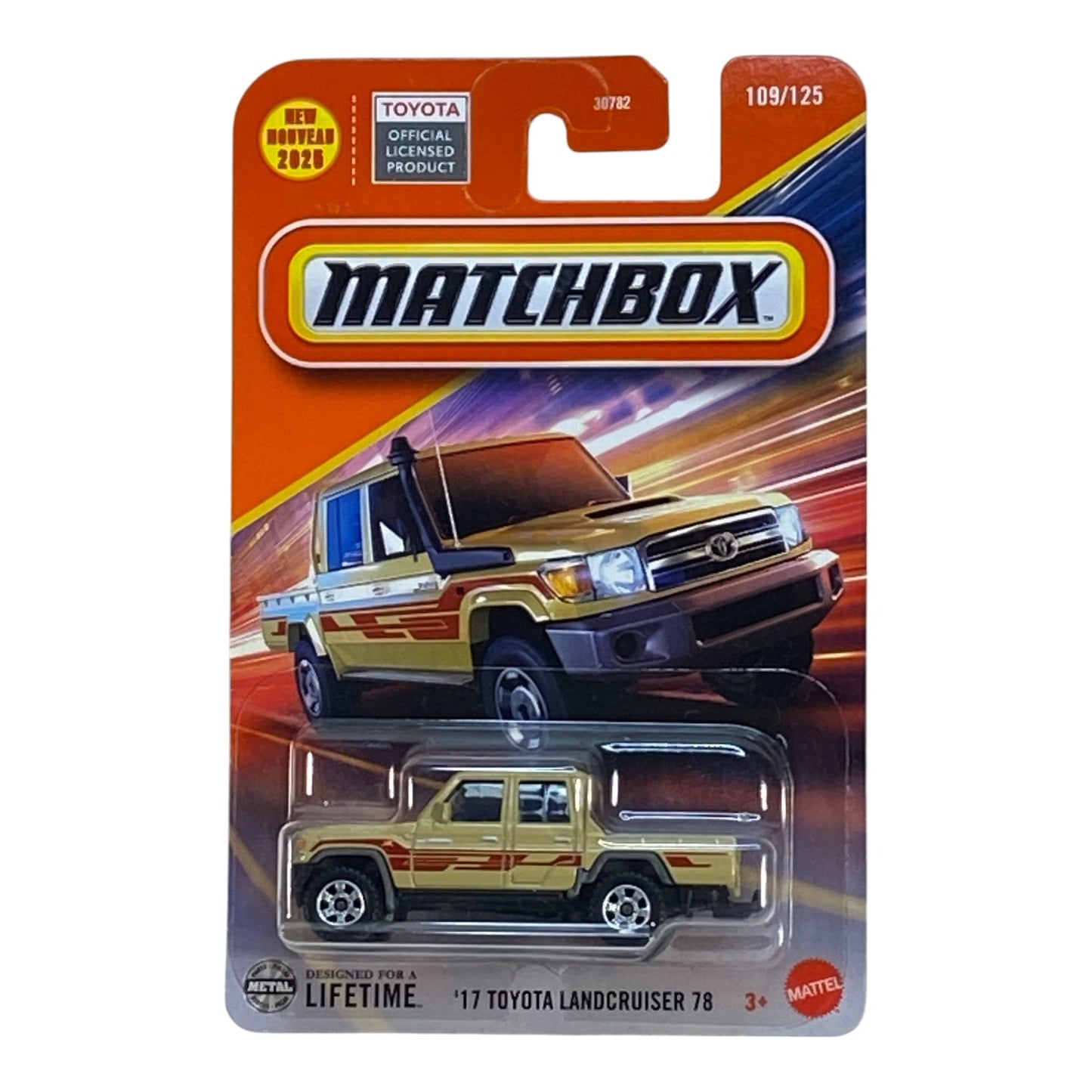 Matchbox '17 Toyota Landcruiser 78 - 2025 Matchbox Series 109/125