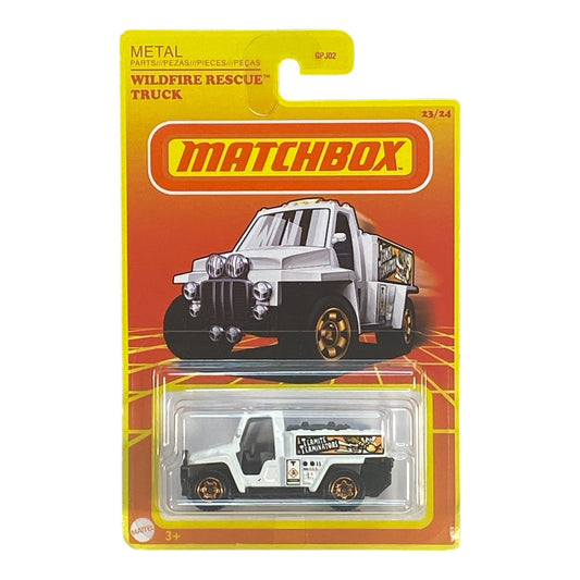 Matchbox Wildfire Rescue Truck - Target Reto Series 23/24