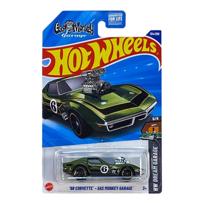 Hot Wheels '68 Corvette - Gas Monkey Garage - HW Dream Garage Series 5/5