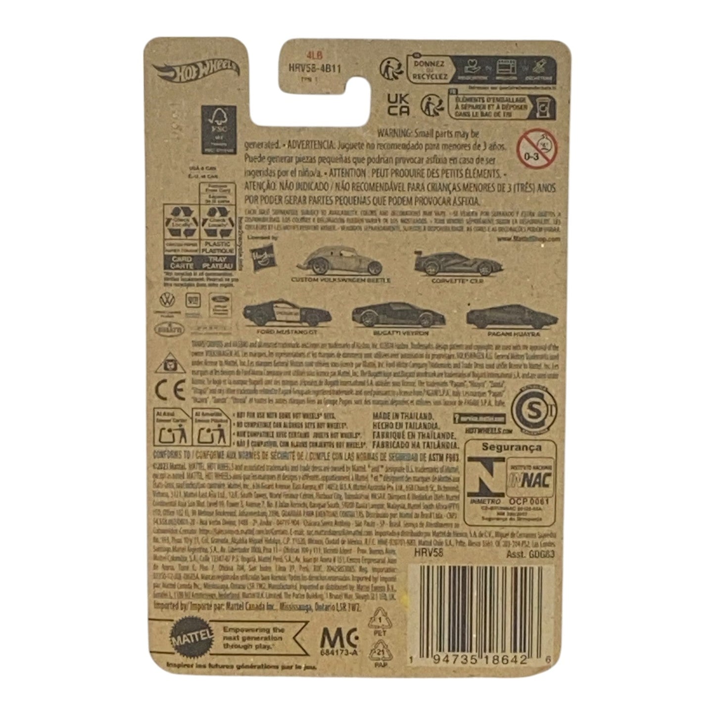 Hot Wheels Custom Volkswagen Beetle - Transformers Collection 1/5