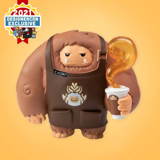Chomp-Bigfoot Barista Chomp Figure (2021 Designercon Exclusive)